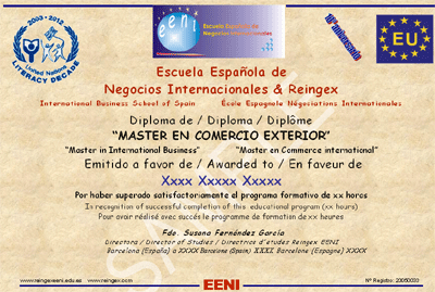 Diploma Comercio Exterior