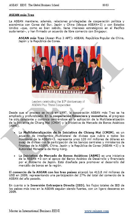 Relaciones Internacionales de la ASEAN