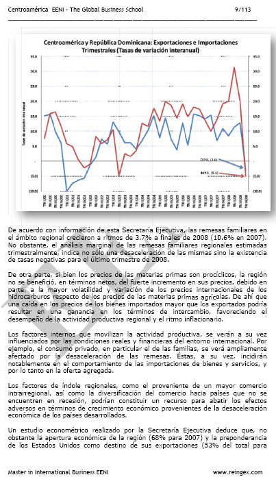 Central America economy