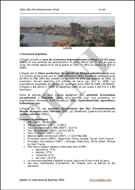 Affaires Angola