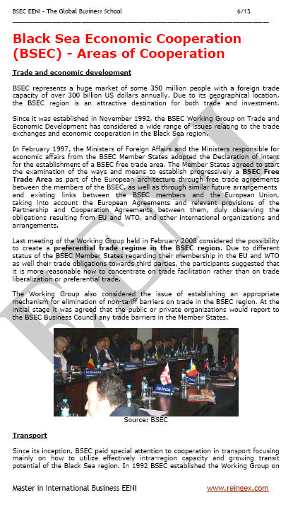 Cooperación Económica del Mar Negro (BSEC) Albania, Armenia, Azerbaiyán, Bulgaria, Georgia, Grecia...