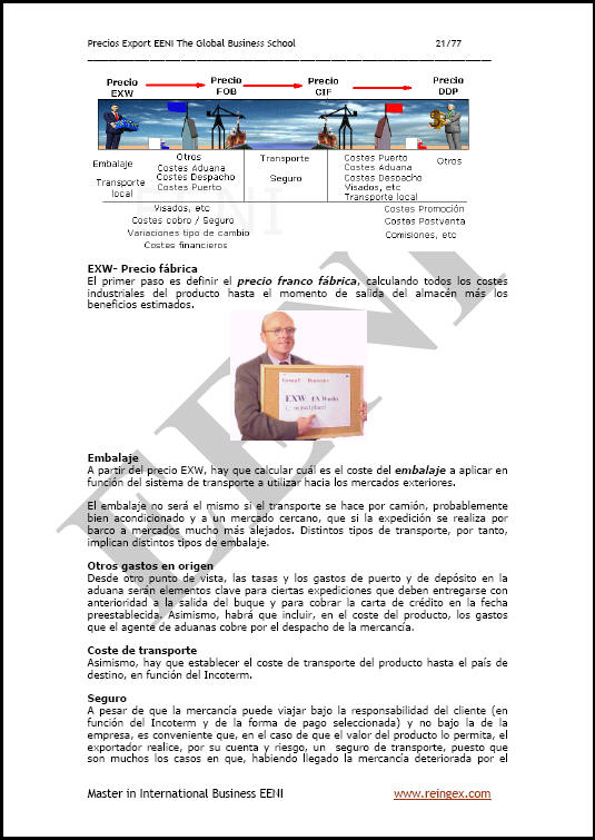 Precios Exportación
