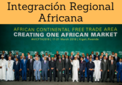Formación Online (Doctorado Máster Curso): Integración Regional Africana