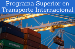 Formación Online (Doctorado, Másters / Maestrías, Cursos): Programa Superior de Especialización en Transporte Internacional