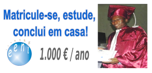 Estudante africano  Doutoramento em negócios EENI
