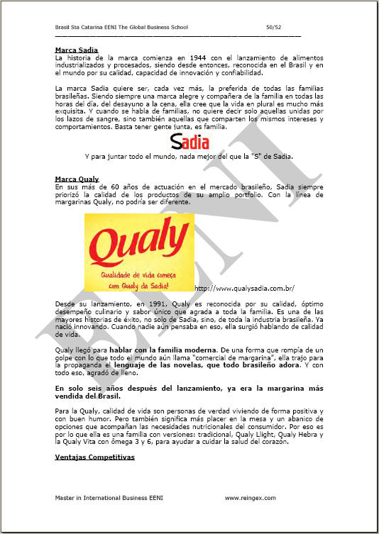 Brasil Santa Catarina Sadia