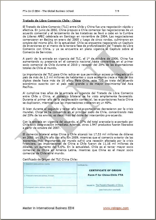 Tractat de lliure comerç Xile-Xina