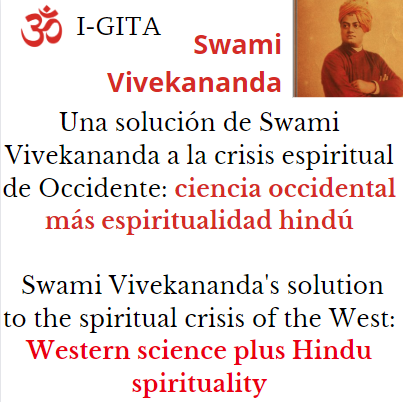 Swami Vivekananda: ciencia occidental, más espiritualidad hinduista