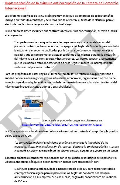 Clàusula anticorrupció