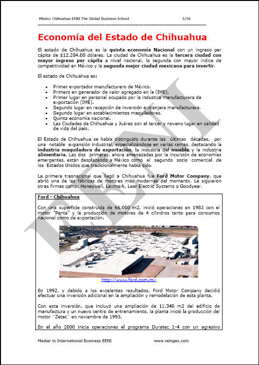 Comerç i negocis a Chihuahua i ciutat de Juárez (Mèxic)