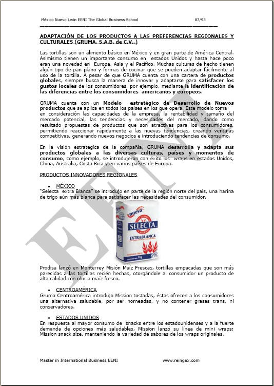 Mèxic GRUMA Marques