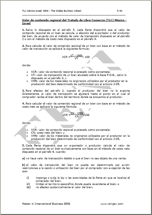 Tractat de lliure comerç Mèxic-Israel