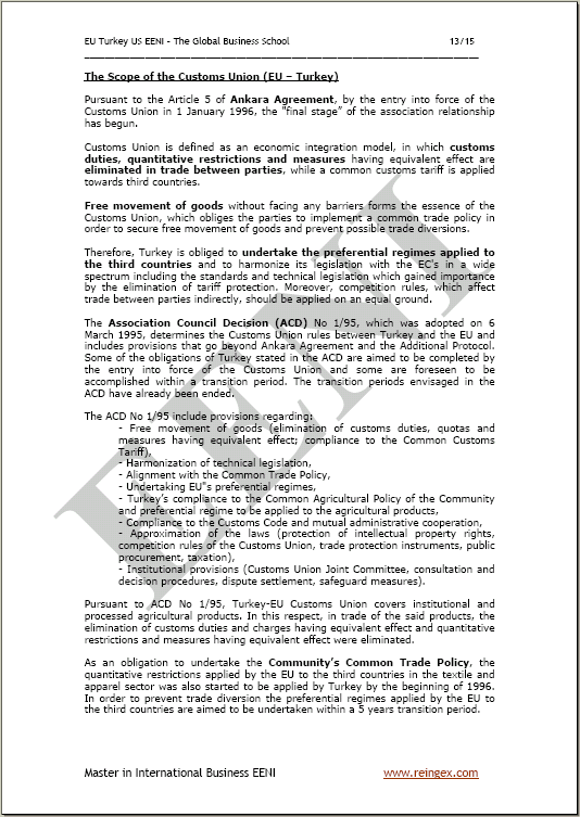 Unió Duanera Turquia-UE