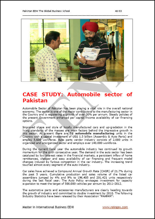 Comerç exterior i negocis al Pakistan