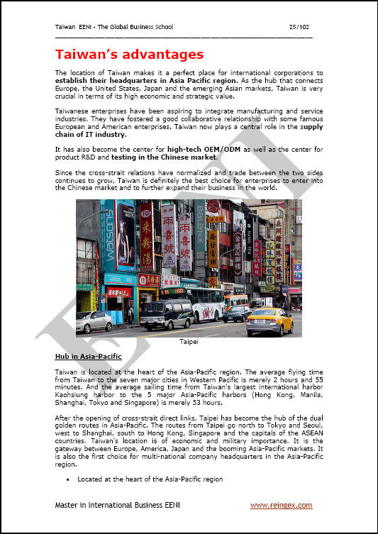 Comerç Exterior i negocis Taiwan