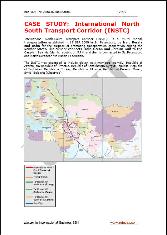 Außenhandel Geschäftsessen Iran