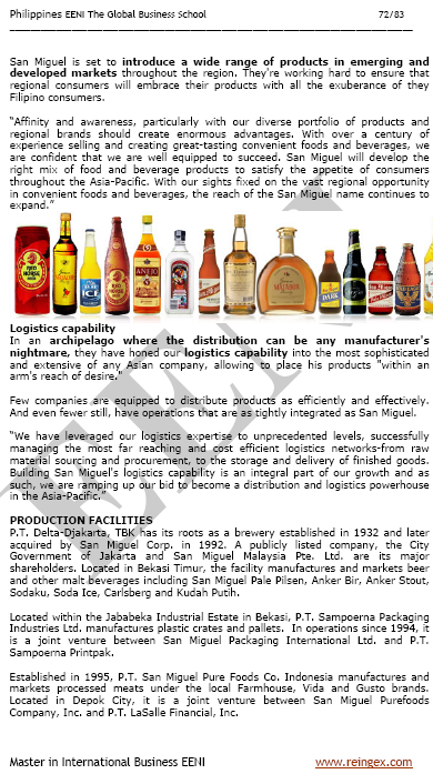 Philippinen San Miguel