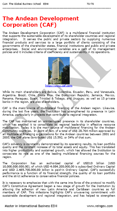 Andean Development Corporation