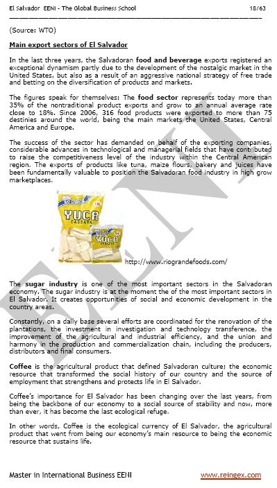 El Salvador Foreign Trade