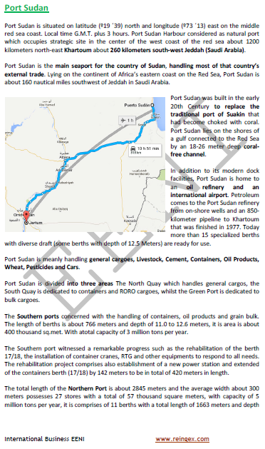 Port Sudan, Oseif, Wadi Halfa, Osman Digna (Transport)