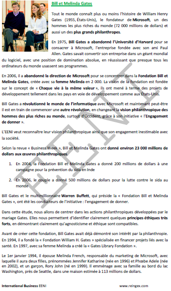 Bill et Melinda Gates : 23.000 millions de dollars aux œuvres philanthropiques