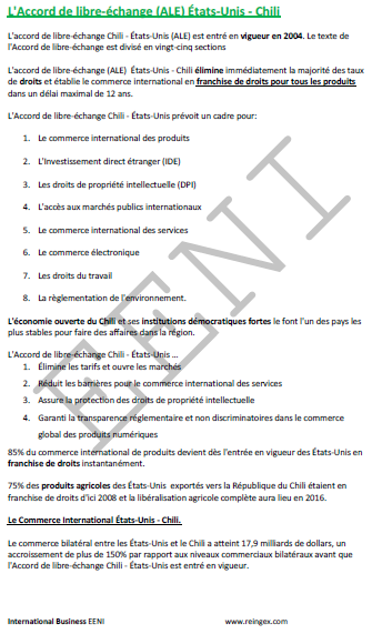 Accord de libre-échange États-Unis - Chili