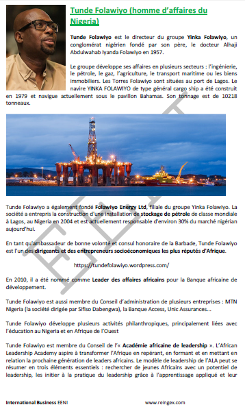 Tunde Folawiyo (homme d’affaires nigérian)