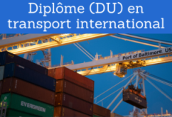 Diplôme professionnel (DU) en transport international