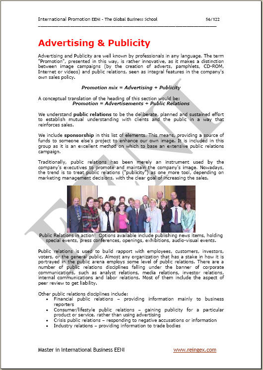 Periklanan Dan publisitas