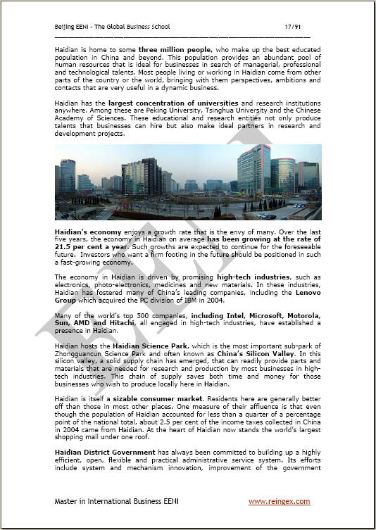 Perdagangan luar negeri dan bisnis di Beijing Cina