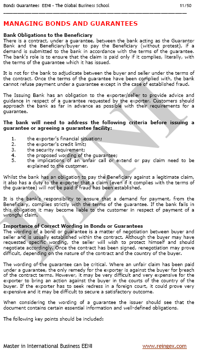 Obligasi dan Garansi