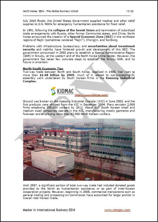 Perdagangan luar negeri dan bisnis di Korea Utara