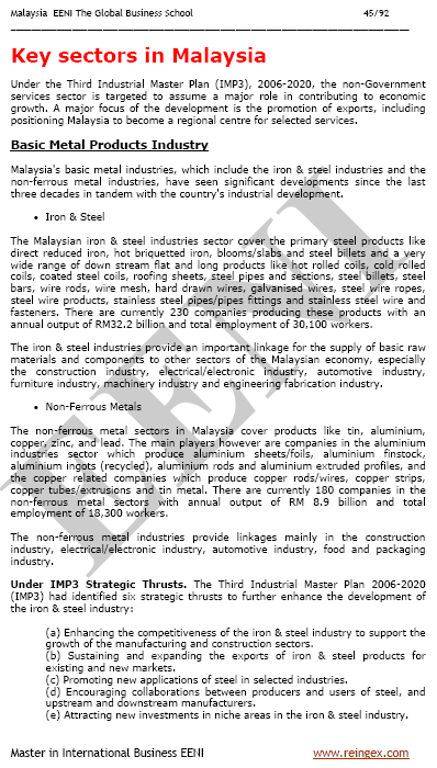 Malaysia Kunci Sektor