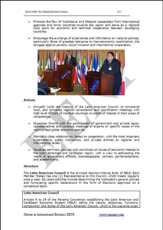 Sistem Ekonomi di Amerika Latin dan Karibia (SELA)