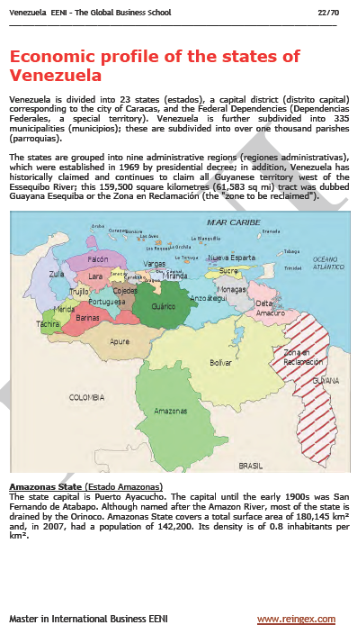 Ekonomi negara bagian Venezuela