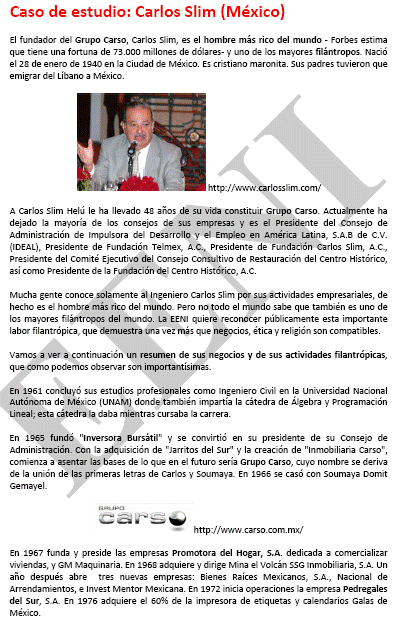 Carlos Slim, Empresario Cristiano, México, Hombre más rico del mundo
