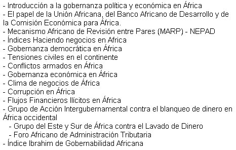 Governança Àfrica