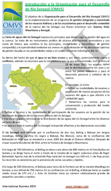 Organización Desarrollo del Río Senegal: Guinea, Malí, Mauritania y Senegal