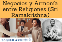 Armonía entre religiones y negocios (Sri Ramakrishna, hinduismo)