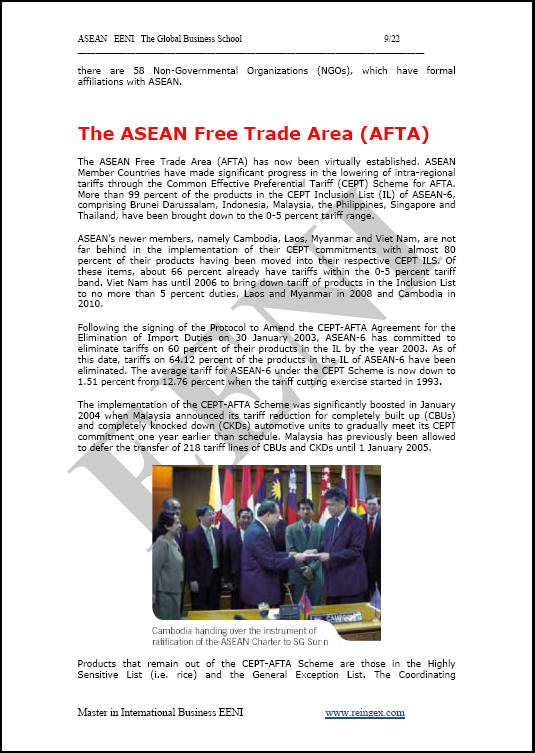 ASEAN Associazione delle nazioni del sud-est asiatico