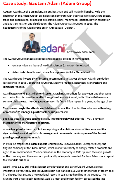 Gautam Adani: imprenditore giainista