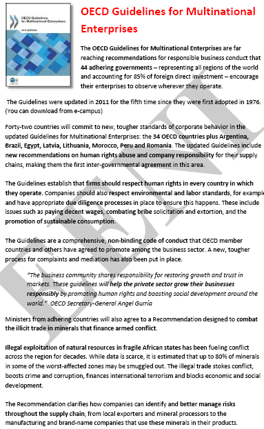 OCSE misure anti-corruzione