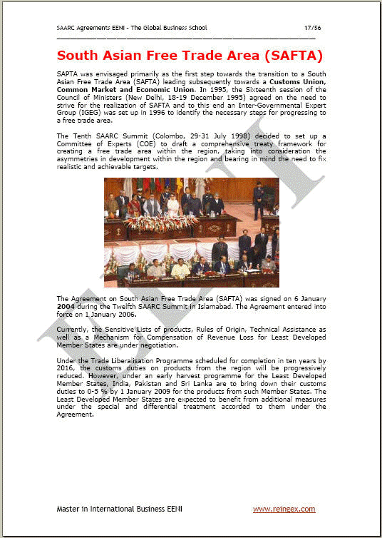 Associazione dell'Asia meridionale per la cooperazione regionale (SAARC)