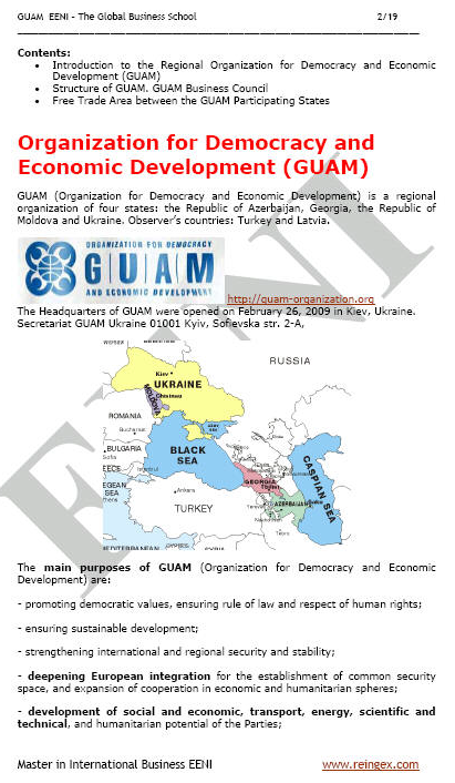 Organização Regional para a Democracia e o Desenvolvimento Económico (GUAM)