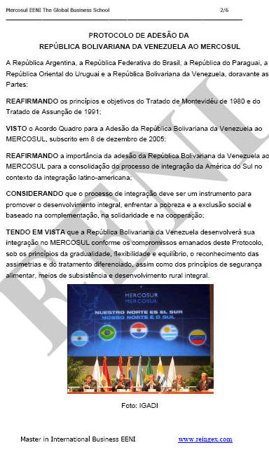 MERCOSUL VENEZUELA