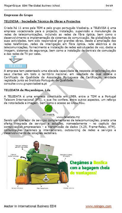 Comércio exterior e negócios em Moçambique