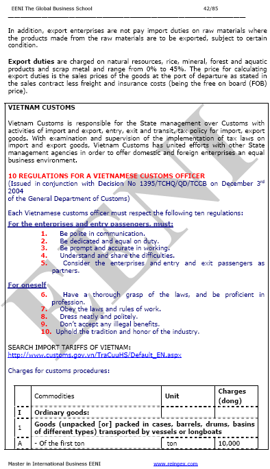 Вьетнам Таможенный