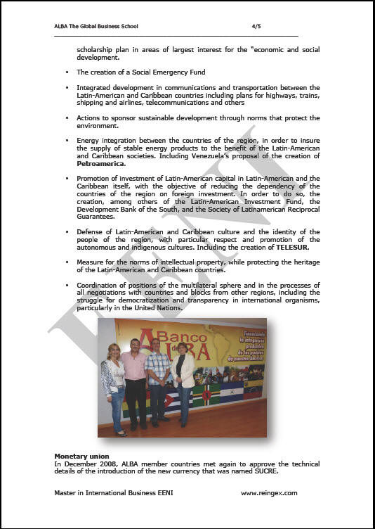 โบลิวาร์ ทางเลือกสำหรับอเมริกา (ALBA)