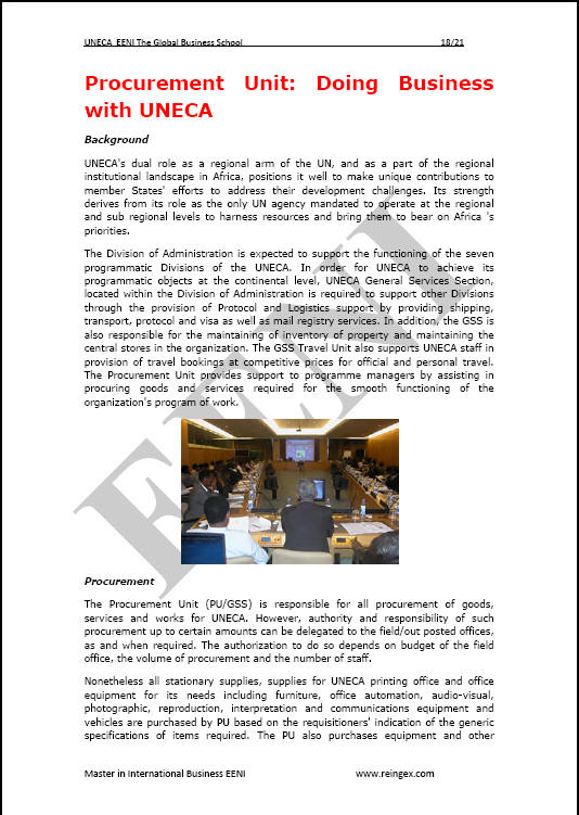 สหประชาชาติคณะกรรมาธิการเศรษฐกิจ  สำหรับแอฟริกา