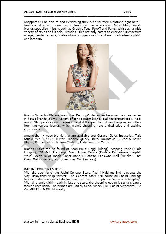 ประเทศมาเลเซีย ทางธุรกิจ